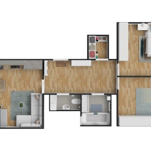 Byt 3+KK Brno - střed