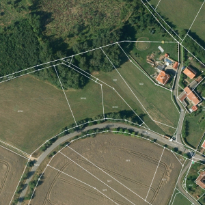 Prodej stavebních pozemků s platným stavebním povolením na 2 dvojdomy